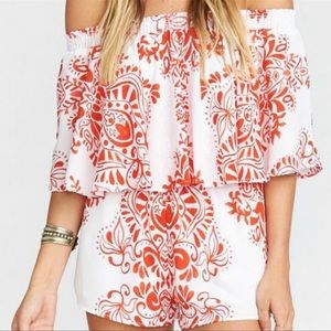 Show Me Your Mumu Floral Romper